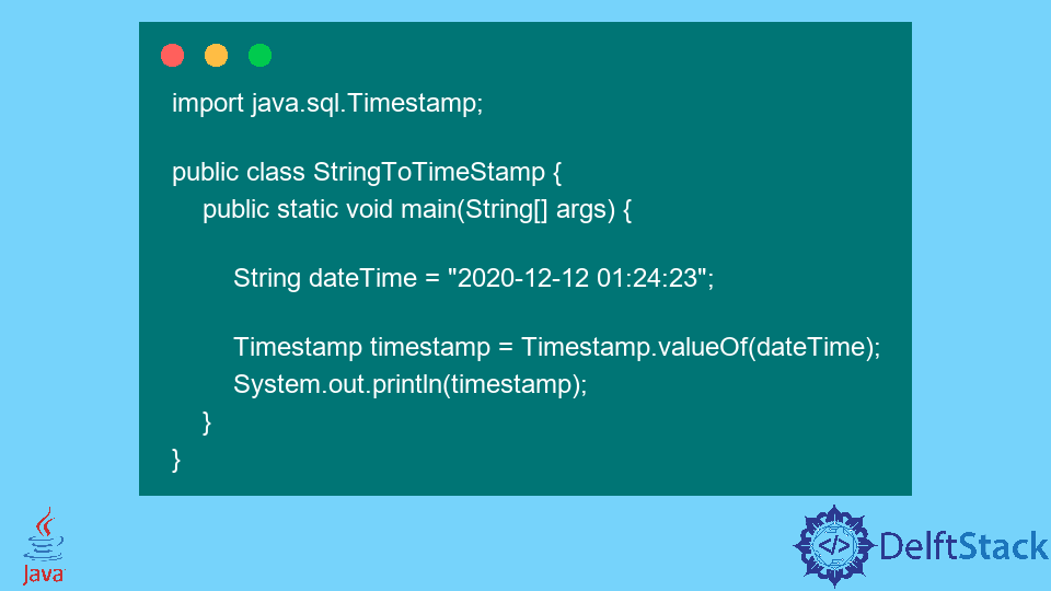 Current Timestamp In Java Spring Boot